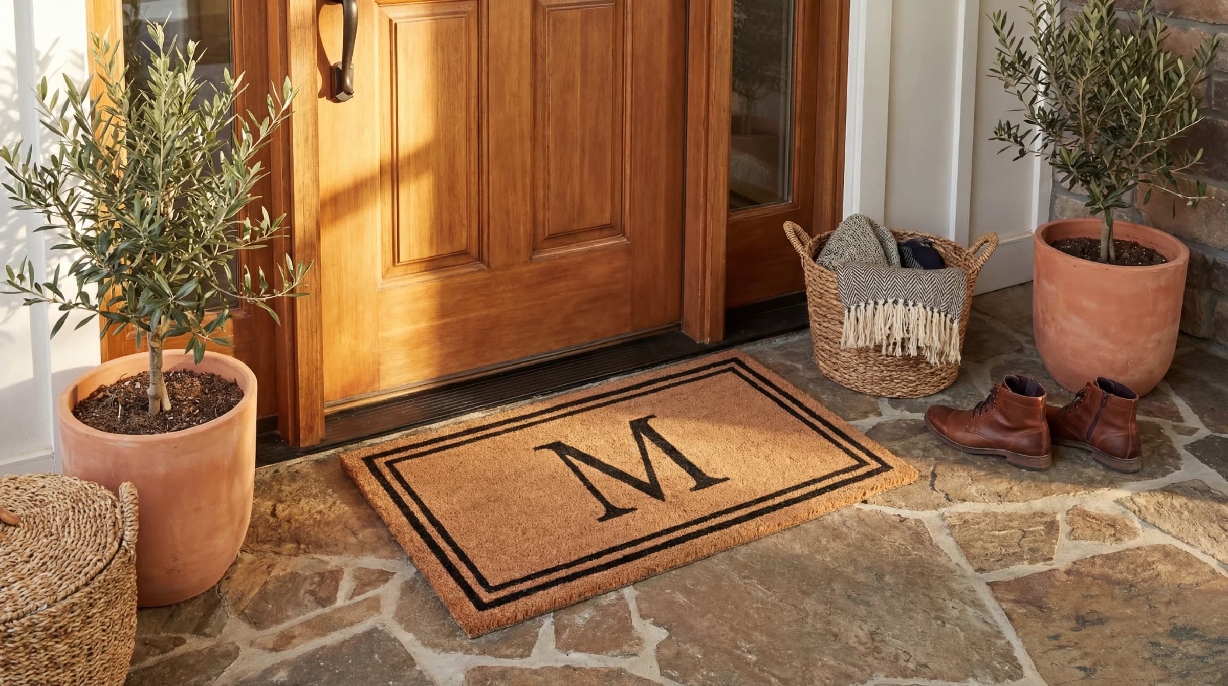 Monogrammed Doormat